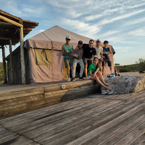 Campamento en Tupambae